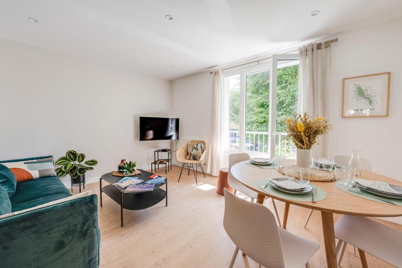 Апартаменты L'Annexe Du 43 - Beautiful T3 For 4 People With Balcony Анси Экстерьер фото